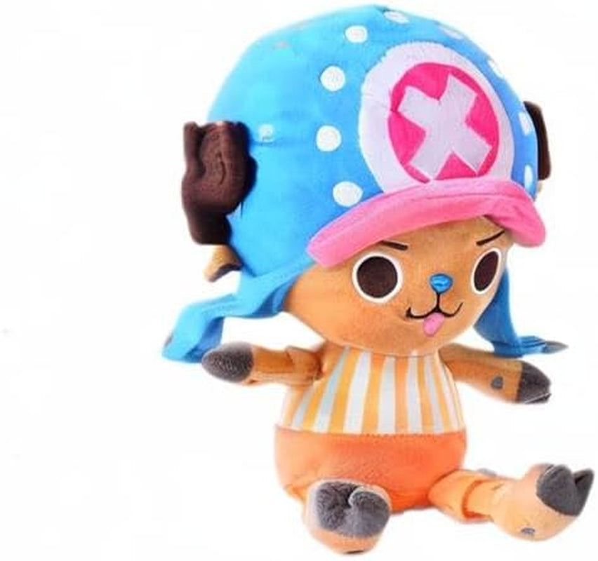 Plush Figure Toys Plush Toy Tony Tony Chopper Anime Stuffed Plush Doll 11.7 Inches(Blue)