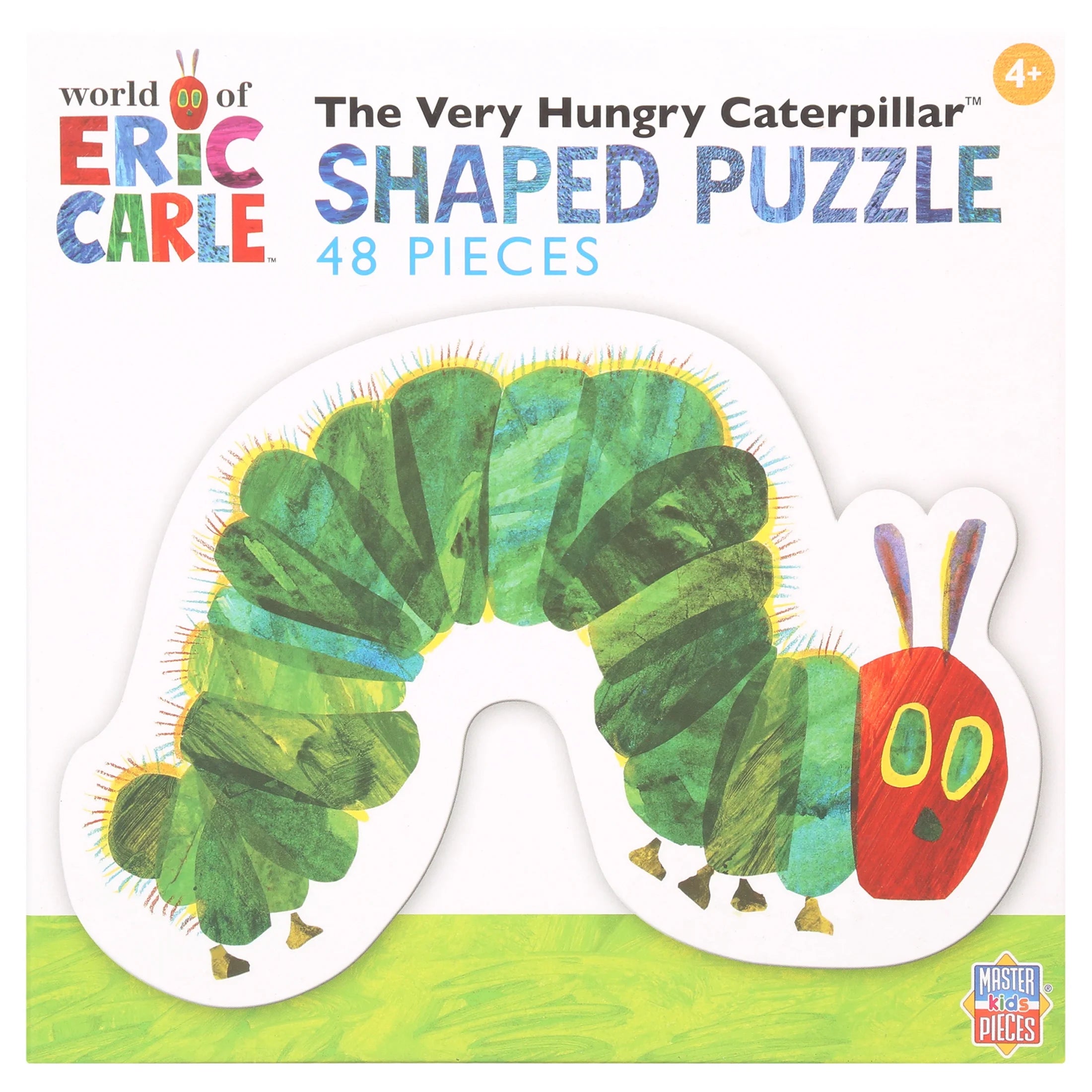 Eric Carle - the Very Hungry Caterpillar 48 Pieces Interlocking Jigsaw Puzzle for Kids