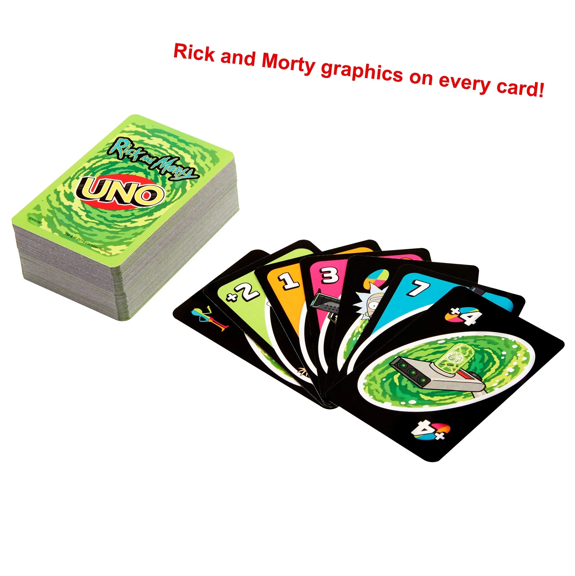  Rick and Morty Animated Series Adult Card Game with 112 Cards