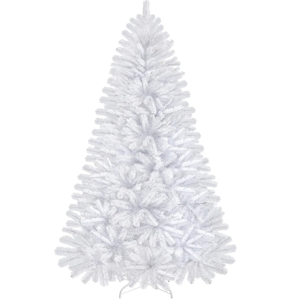 9Ft Pre-Lit Christmas Tree with Warm Lights, Green