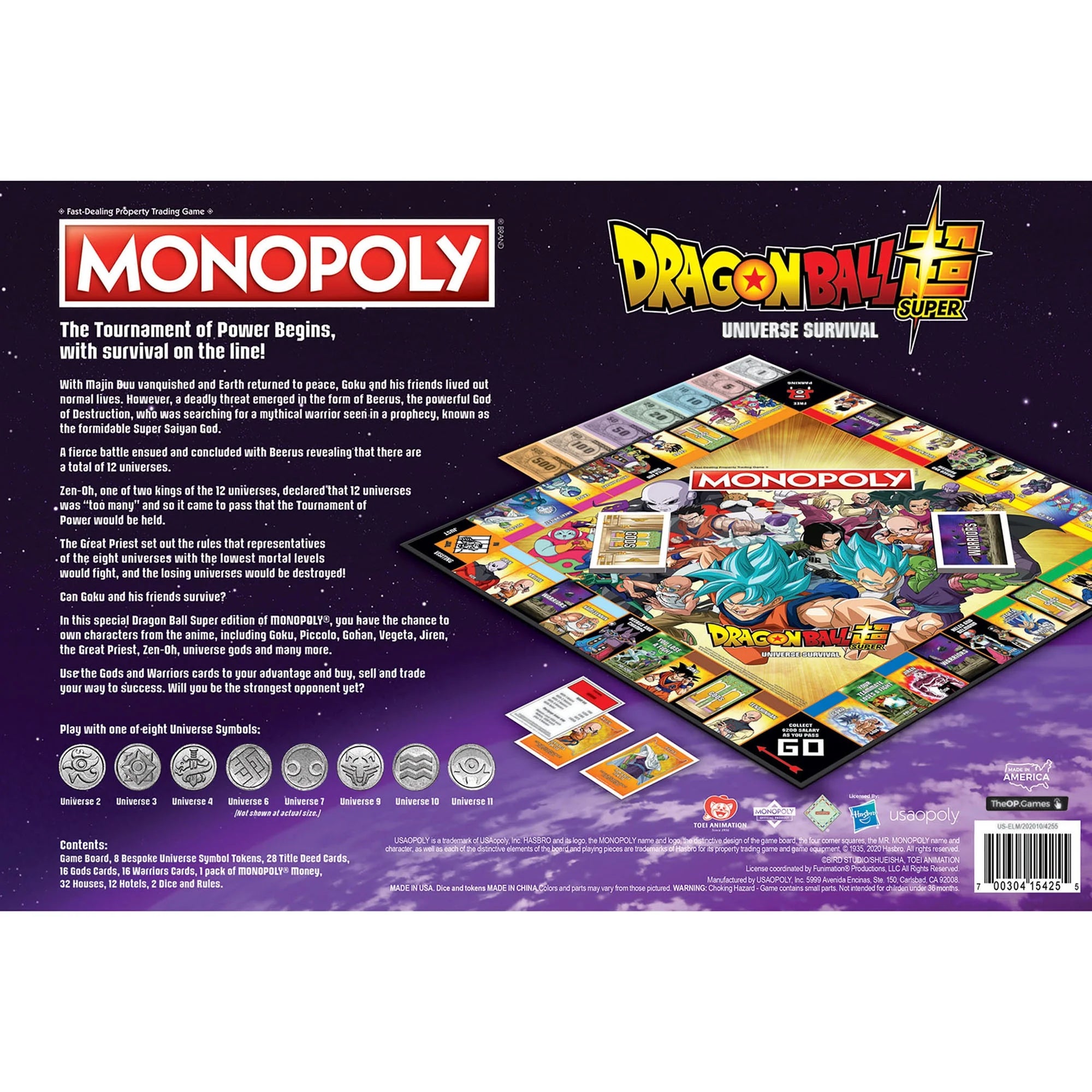 MONOPOLY MONOPOLY: Dragon Ball Super