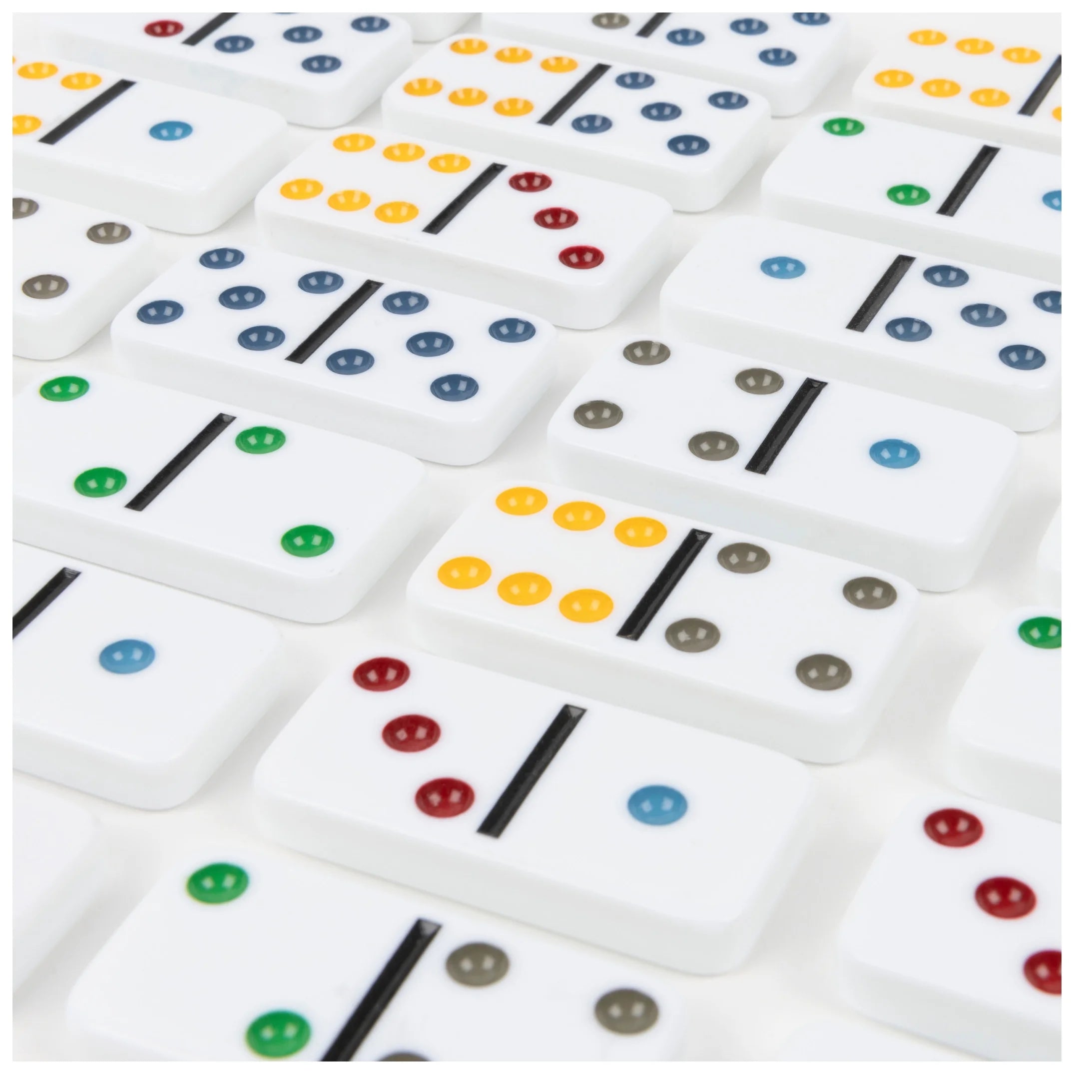 Spin Master Games, Double Six Dominoes Set in Storage Tin, for Ages 8+