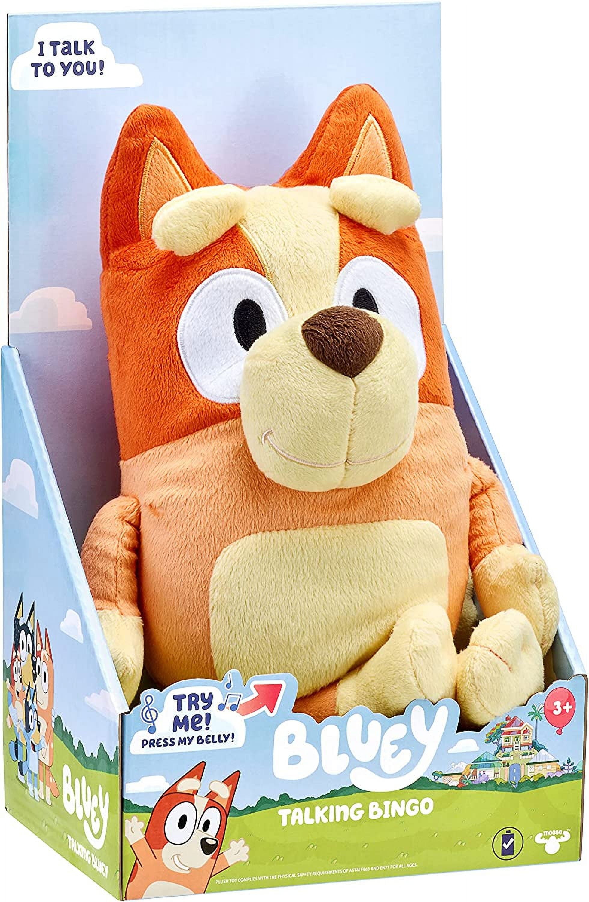 , Talking Bingo 12 Inch Plush, Toys for Kids 3-6 Years