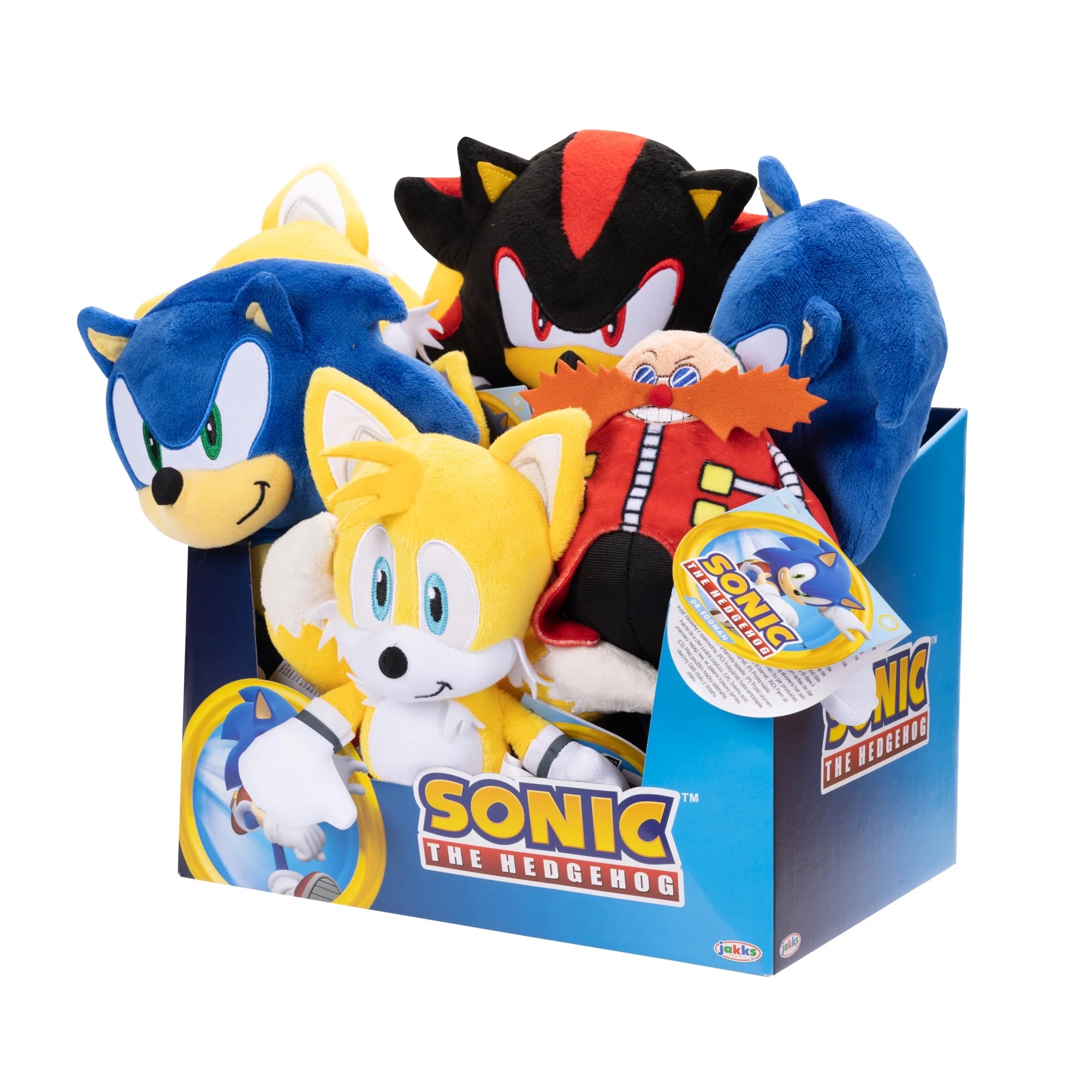 - 9 Inch Plush Modern Sonic (Selections May Vary)