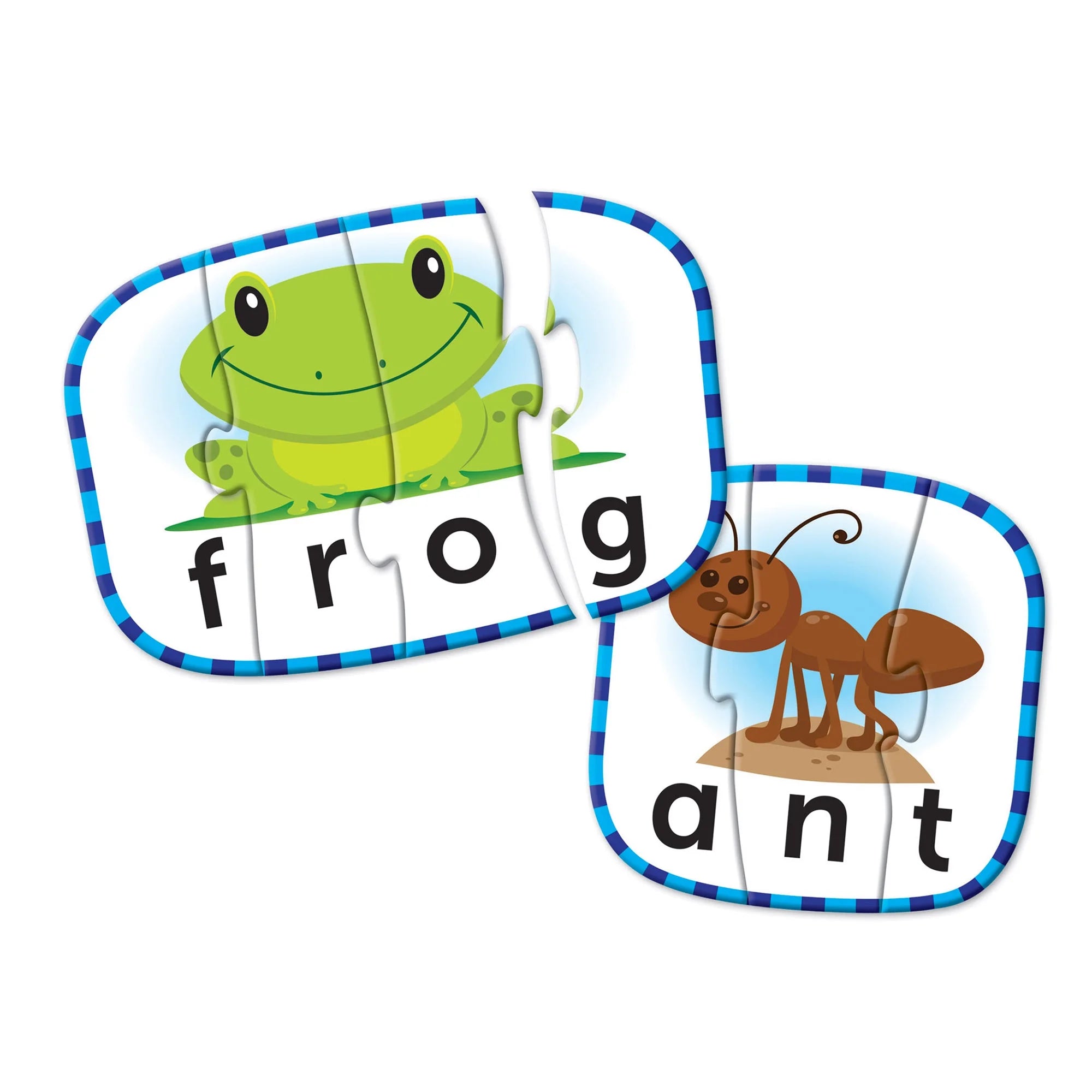 Spelling Puzzle Cards, Kindergarten Readiness, Ages 4+