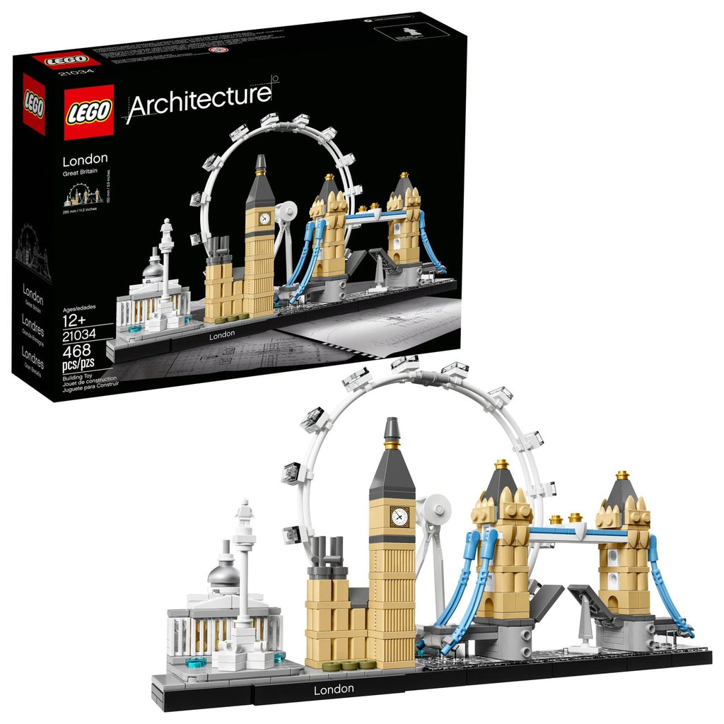 LEGO Architecture London Skyline Collection 21034 Building Set Model Kit And