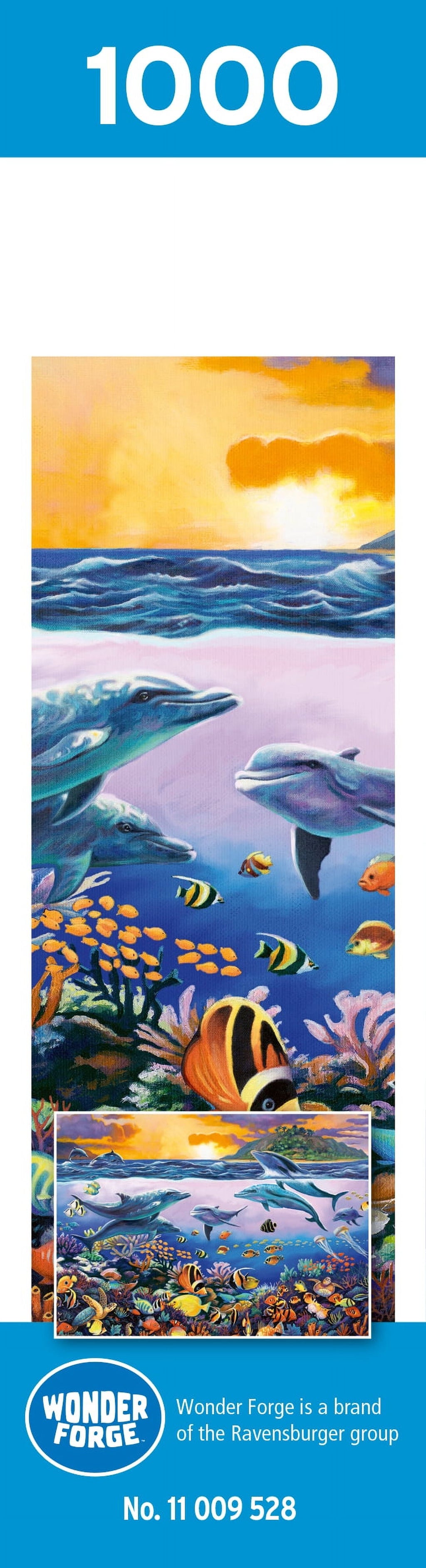 : Wonder Forge Puzzle Series - Underwater Frolic (2024), 1000 Piece Jigsaw Puzzle