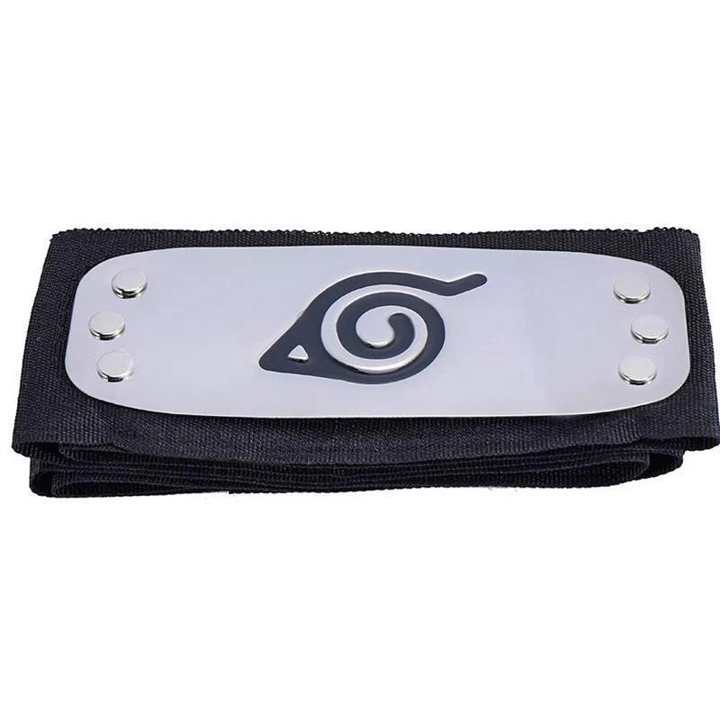 Naruto Headband Hidden Leaf Village Hairband Akatsuki Cosplay Itachi Sharingan Anime