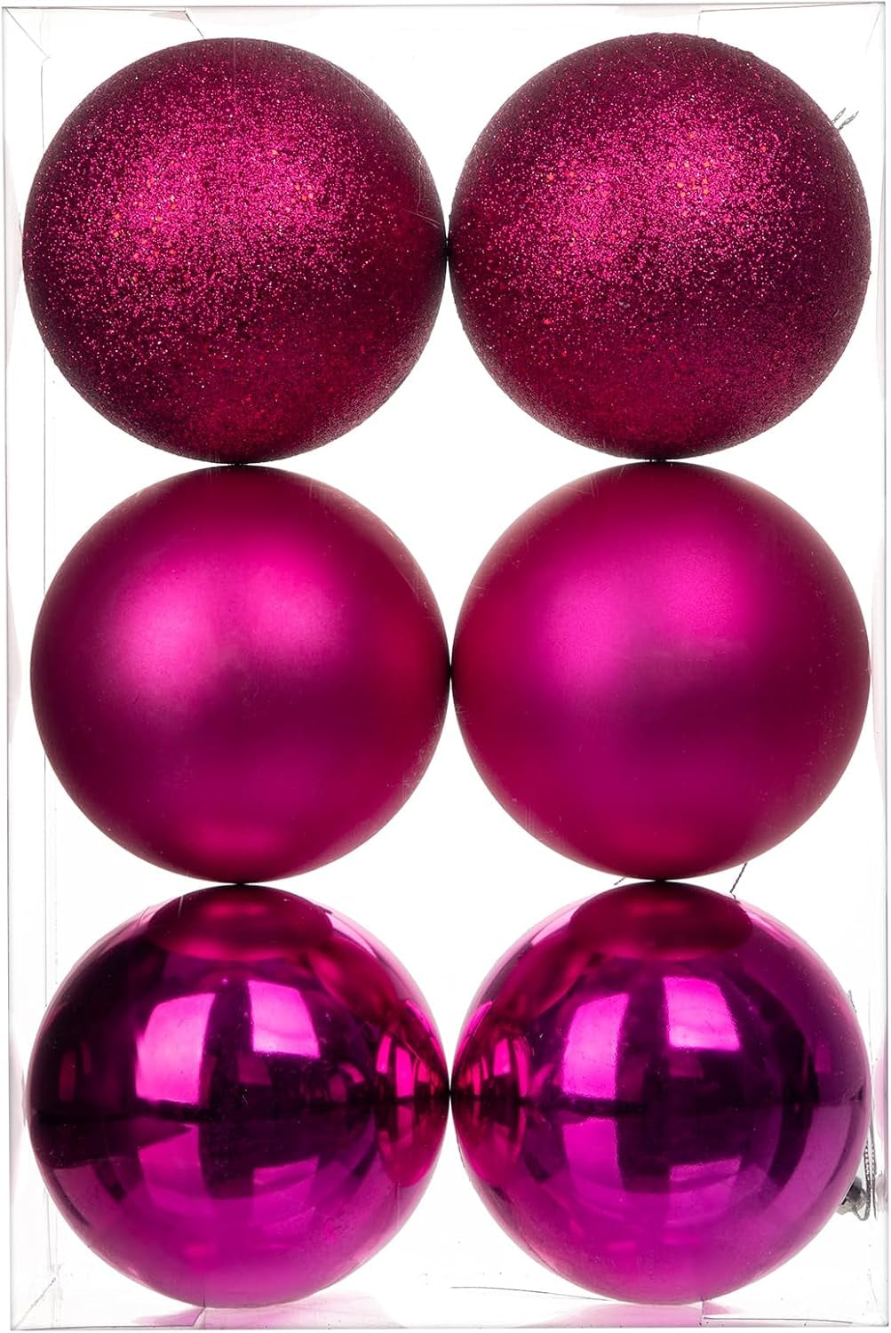 1.57" Christmas Ball Ornaments Shatterproof Navy Blue Christmas Ornaments Set 40 Pcs Blue Ornament for Xmas Tree Halloween Holiday Wedding Party Decoration