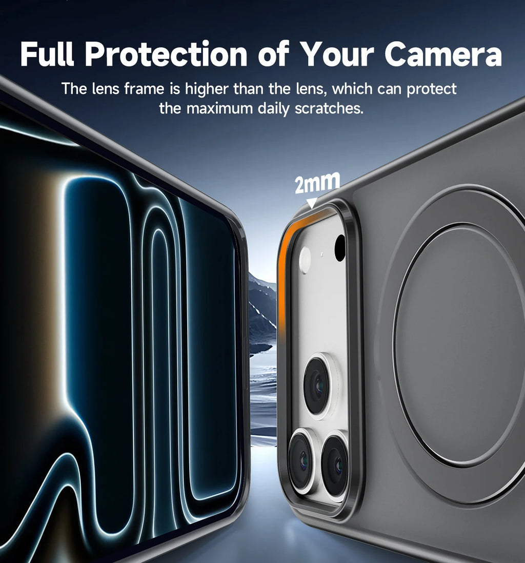 360° Invisible Magnetic Stand Phone Case