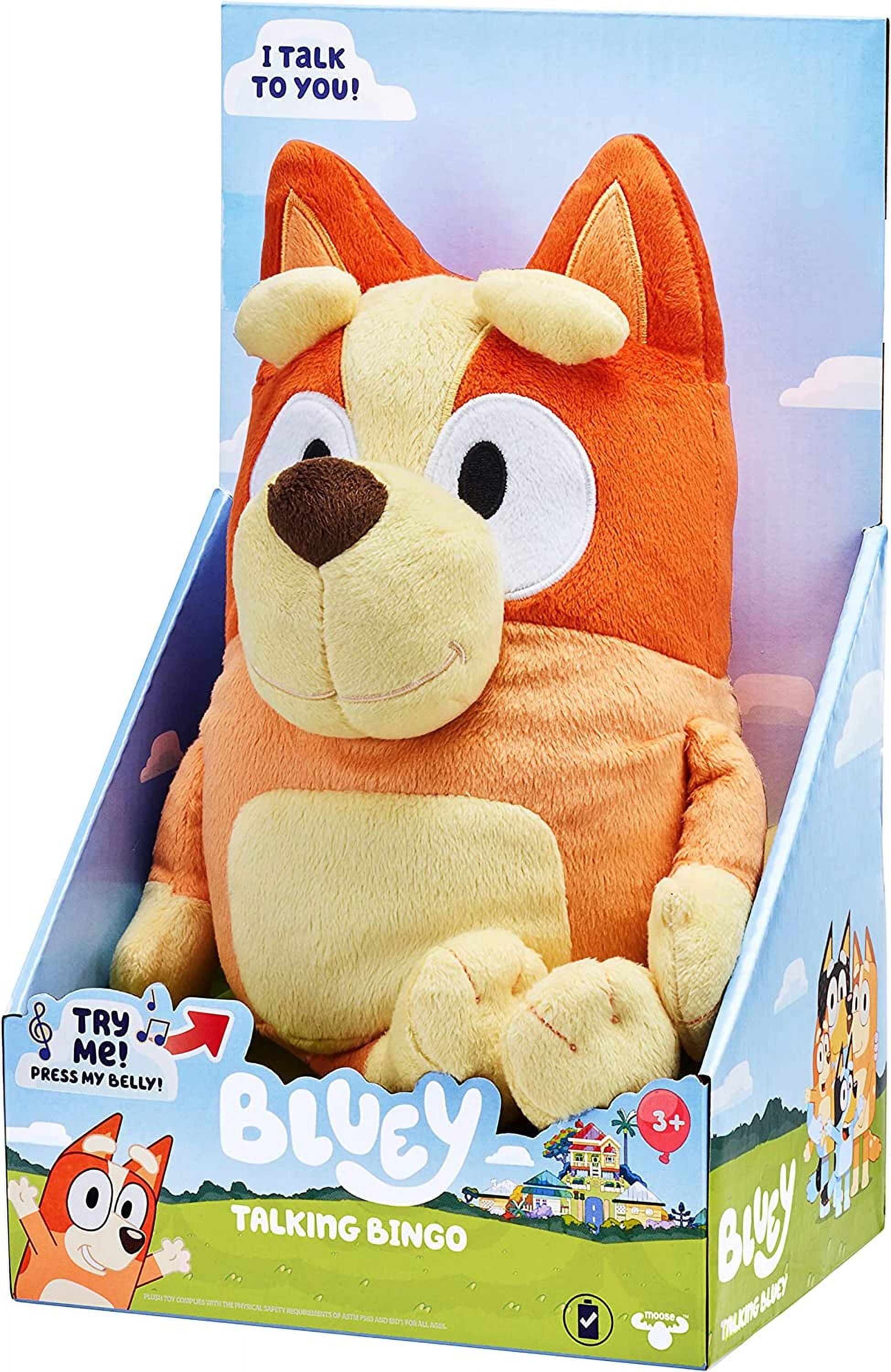 , Talking Bingo 12 Inch Plush, Toys for Kids 3-6 Years