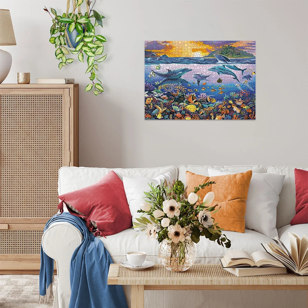 : Wonder Forge Puzzle Series - Underwater Frolic (2024), 1000 Piece Jigsaw Puzzle