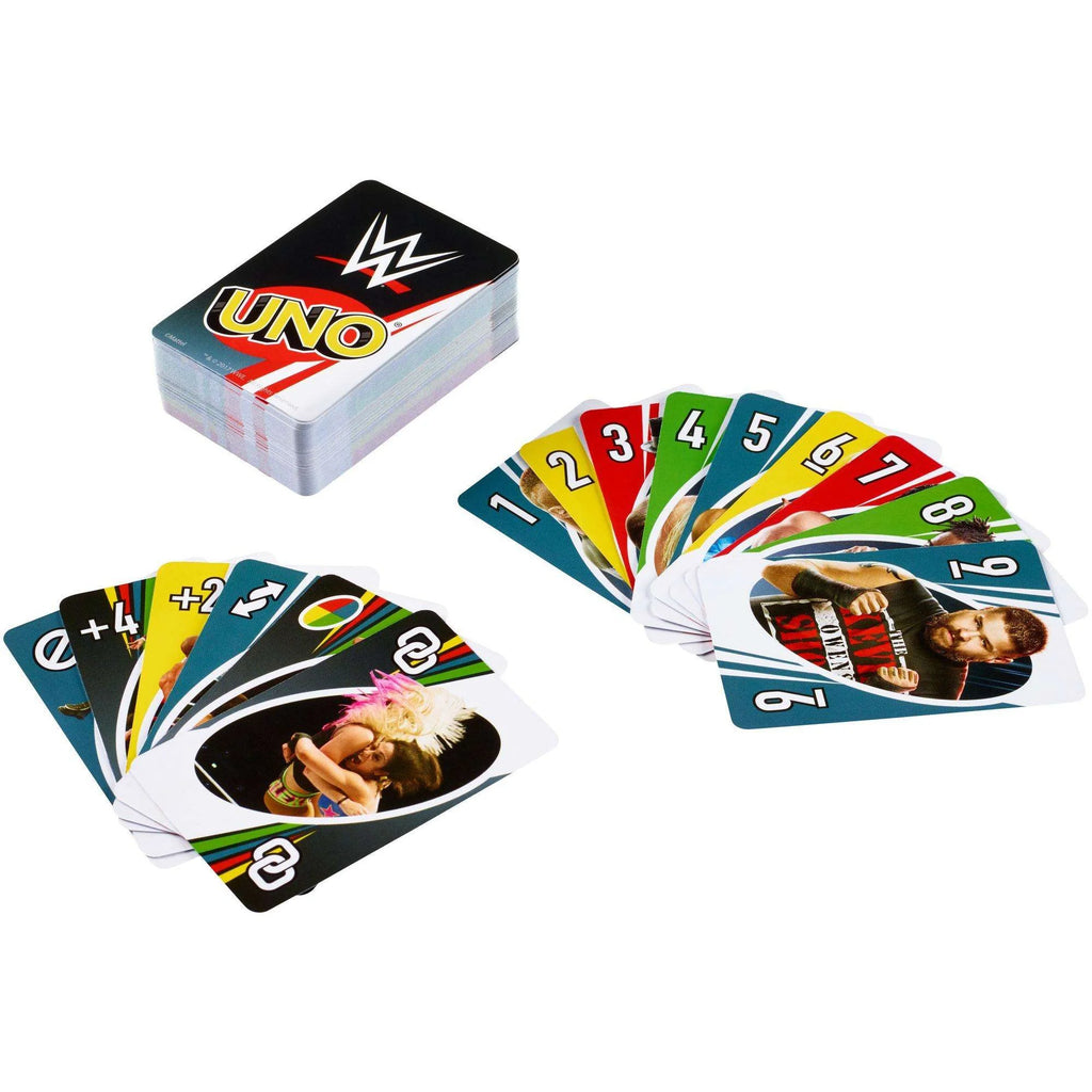WWE Superstars Matching Card Game for 2-10 Players Ages 7Y+