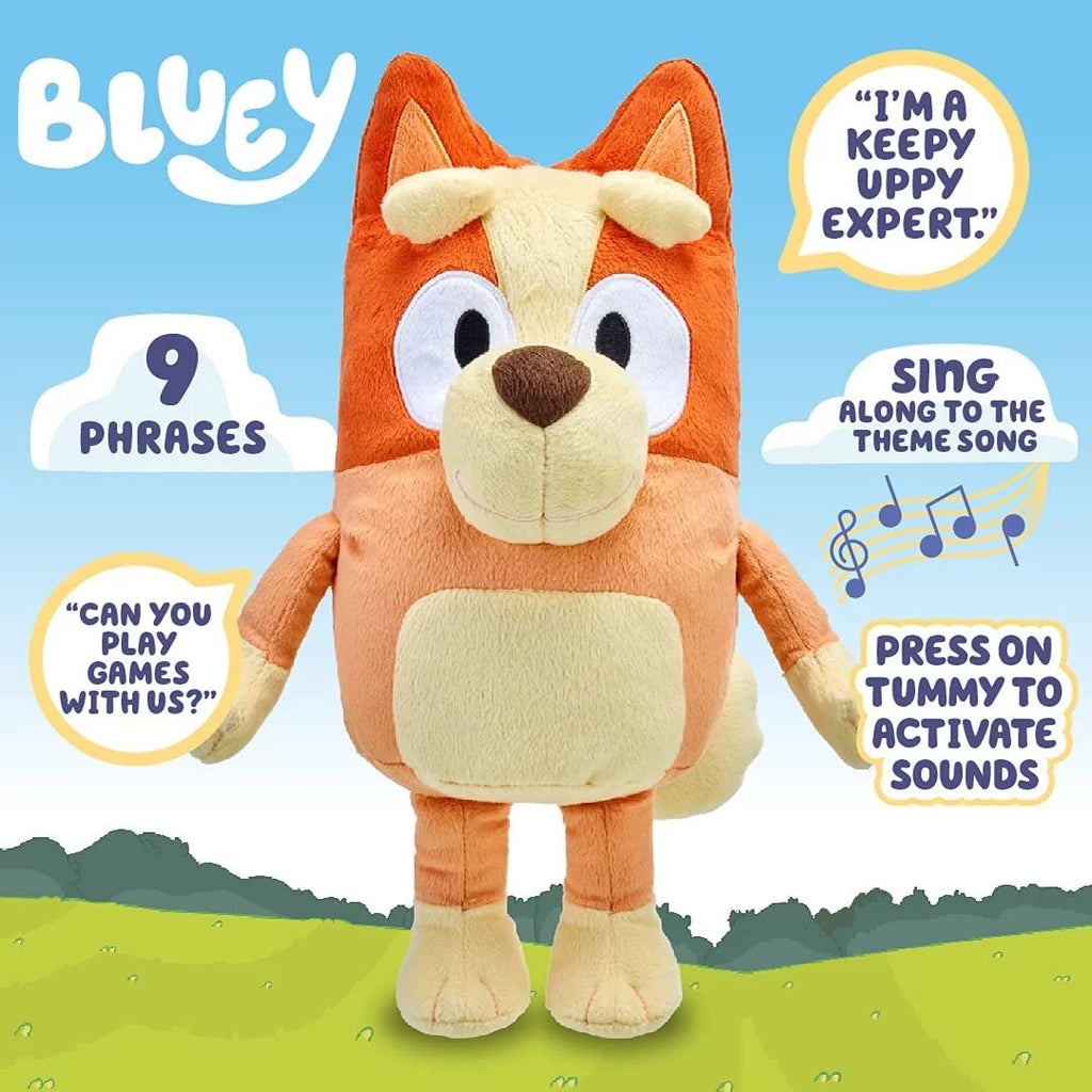 , Talking Bingo 12 Inch Plush, Toys for Kids 3-6 Years