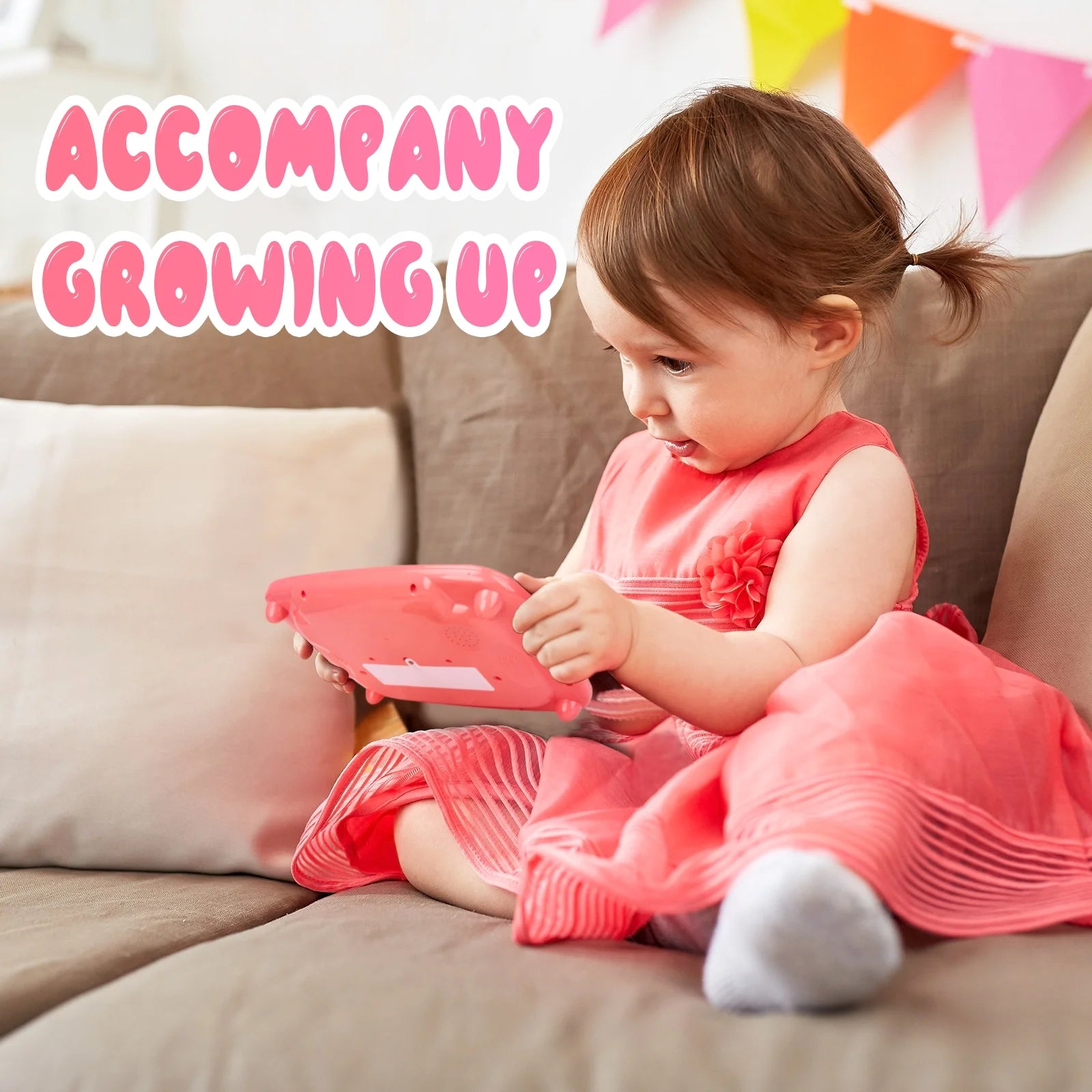 Educational Toys for 1 2 3 Year Olds,Kids Learning Toy Gift for Toddlers Tablets Toys Gifts for 2 3 4 Year Old Toddlers Kids Age 1-2 Girls Birthday Gifts for 1 2 3 Year Old Children Boy Girl