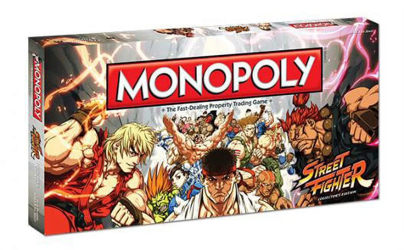 Monopoly: Street Fighter Edition Mosf Board Game, by