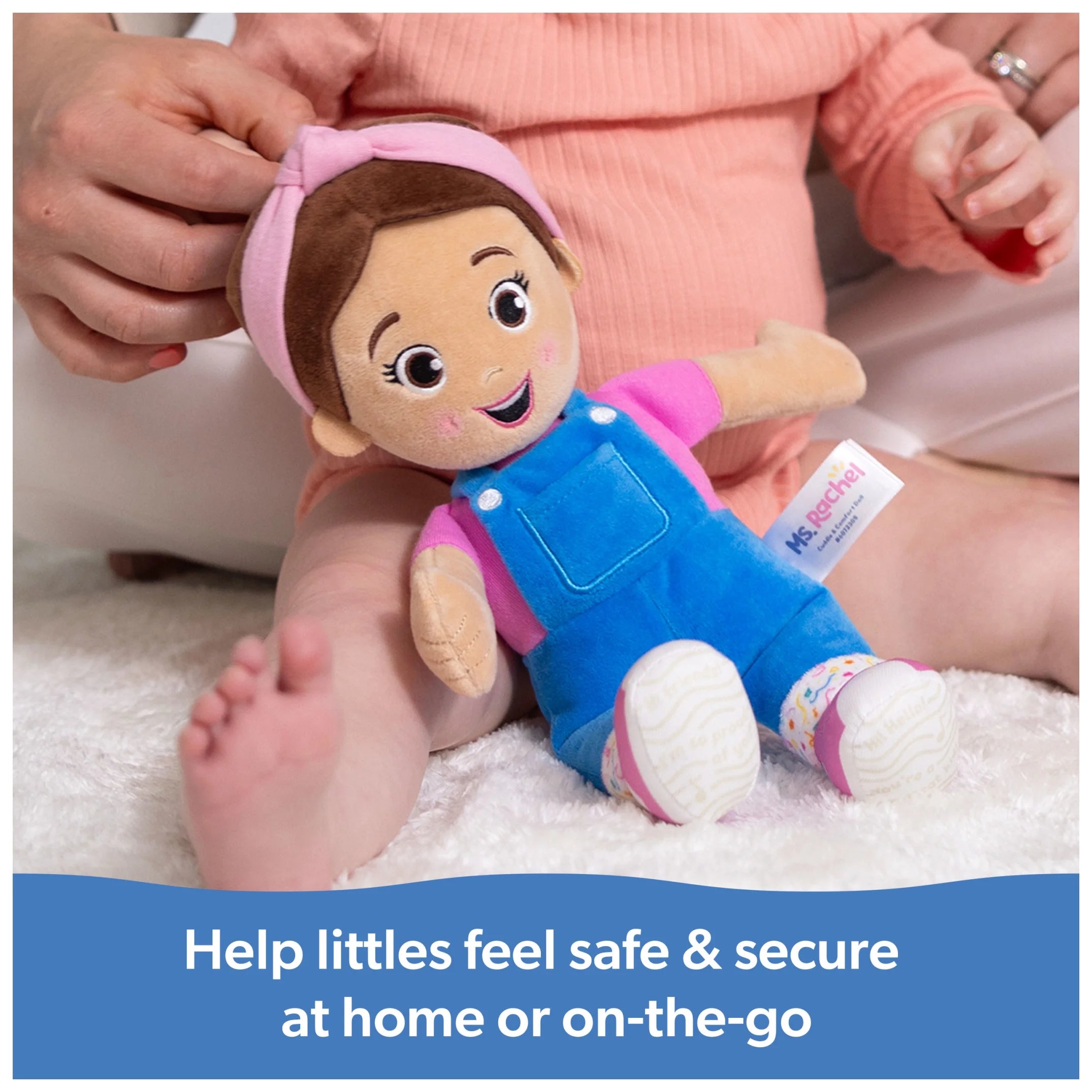 Official 11-Inch Cuddle & Comfort Plush Doll for Ages 6 Months to 3+