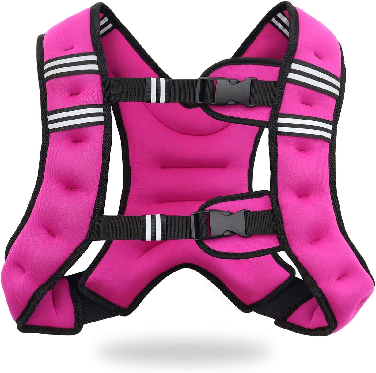 Weighted Vest Workout Equipment, 11Lbs/18Lbs Body Weight Vest for Men, Women, Strength Training, Running, Fitness, Muscle Building, Weight Loss, Weight Lifting