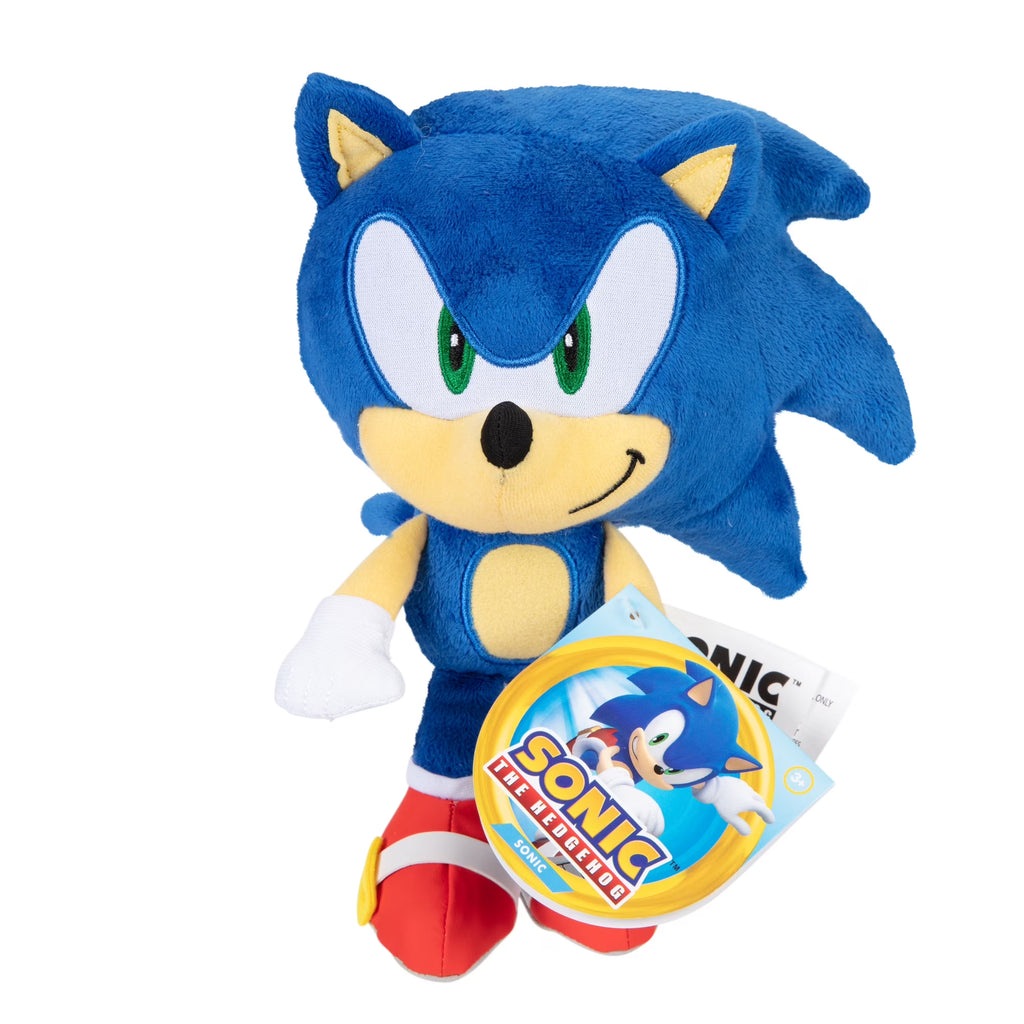 - 9 Inch Plush Modern Sonic (Selections May Vary)