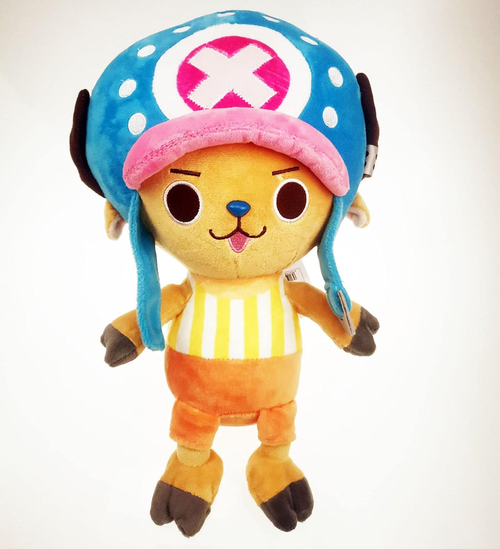 Plush Figure Toys Plush Toy Tony Tony Chopper Anime Stuffed Plush Doll 11.7 Inches(Blue)