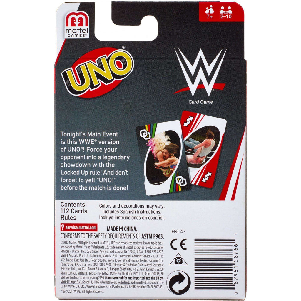 WWE Superstars Matching Card Game for 2-10 Players Ages 7Y+
