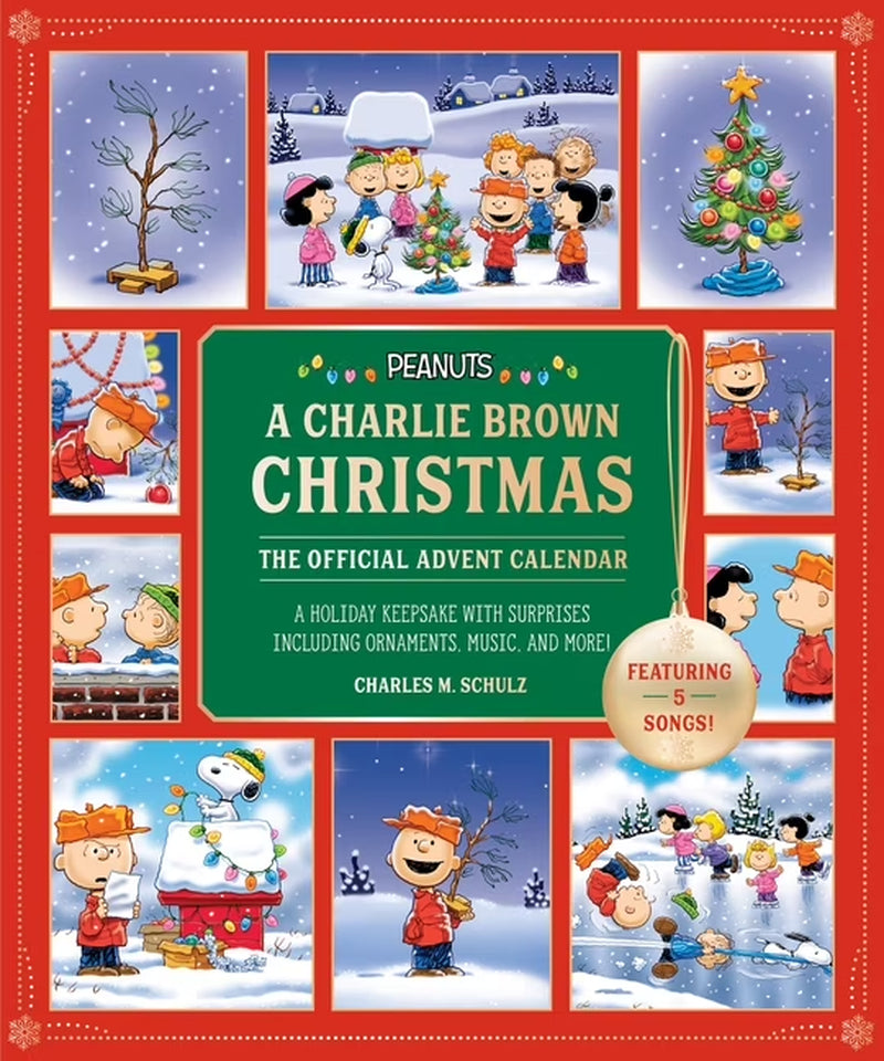 Peanuts: a Charlie Brown Christmas: the Official Advent Calendar (Featuring 5 Songs!): a Holiday Keepsake with Surprises, (Paperback)