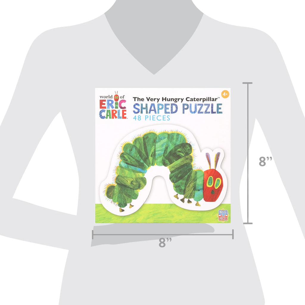 Eric Carle - the Very Hungry Caterpillar 48 Pieces Interlocking Jigsaw Puzzle for Kids