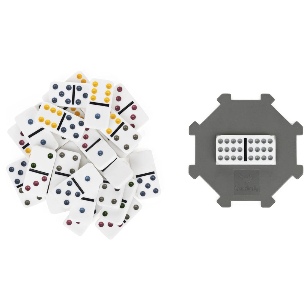 Spin Master Games, Double Twelve Dominoes Set in Storage Tin, for Ages 8+