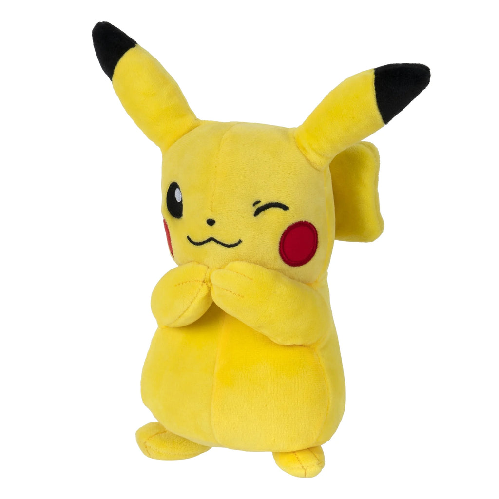 8" Plush Pikachu Winking(Selections May Vary)