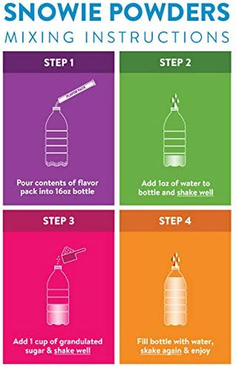 Little  Max Snow Cone Machine - Premium Shaved Ice Maker, with Powder Sticks Syrup Mix, Summer Kit