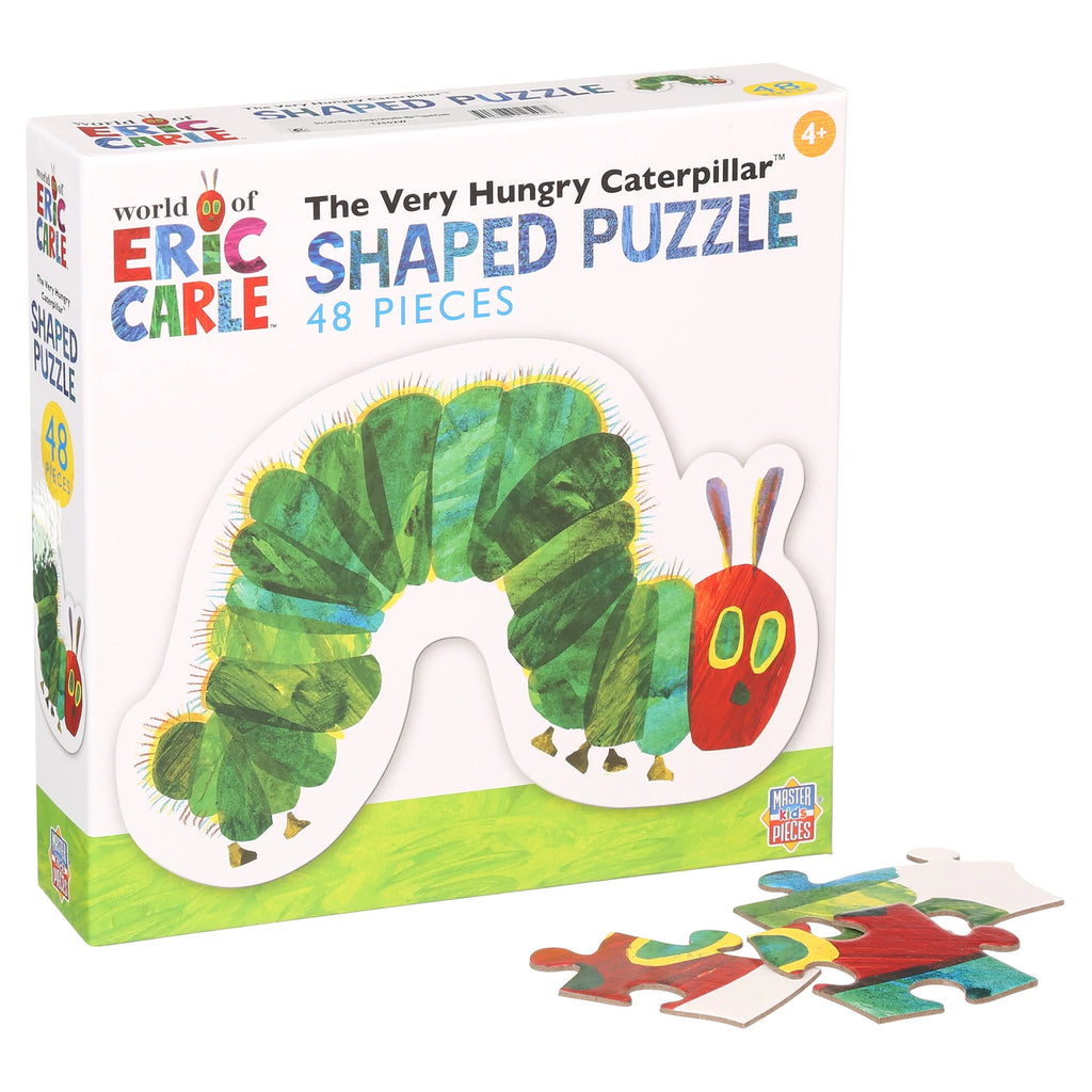 Eric Carle - the Very Hungry Caterpillar 48 Pieces Interlocking Jigsaw Puzzle for Kids