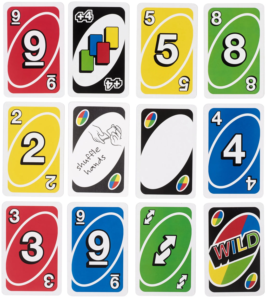 Card Game for Kids, Adults & Family Game Night, Original  Game of Matching Colors & Numbers