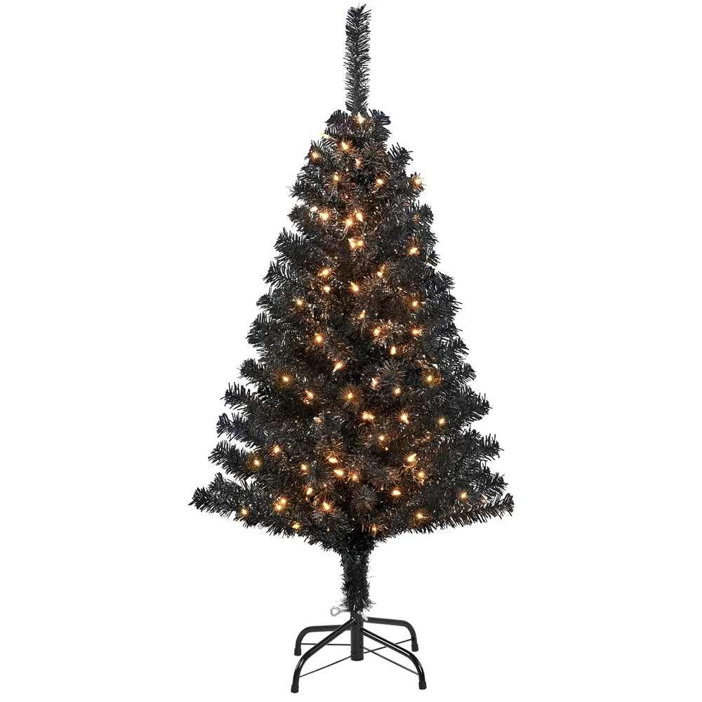 9Ft Pre-Lit Christmas Tree with Warm Lights, Green