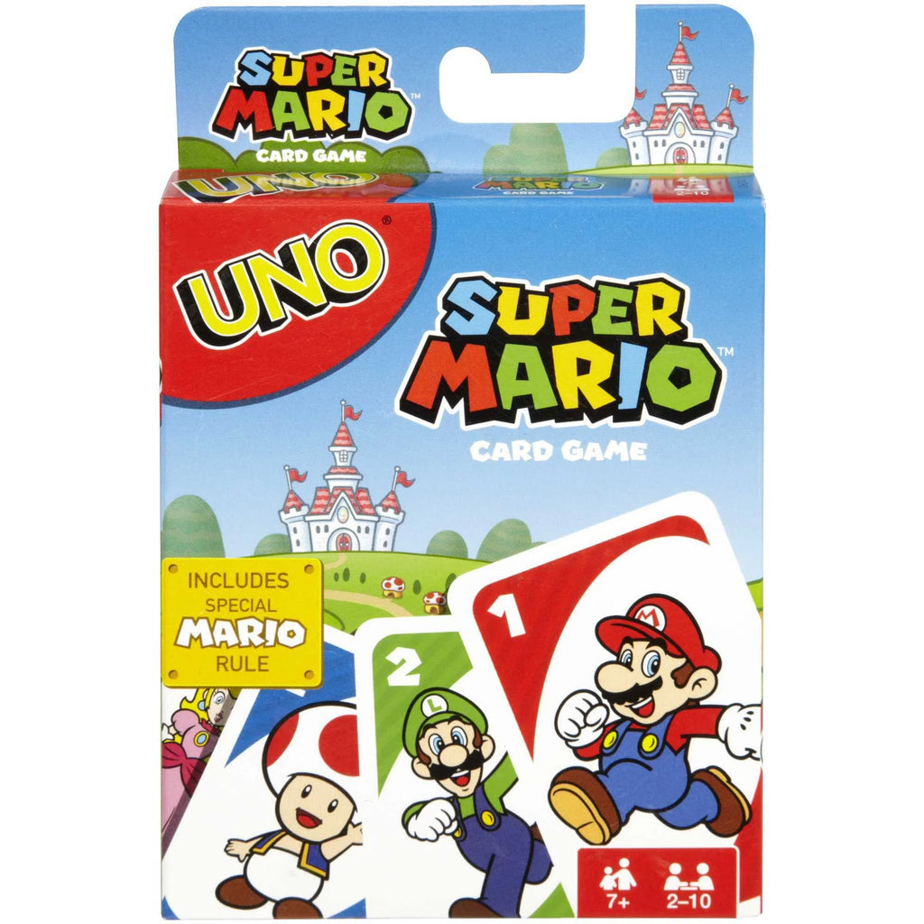 Super Mario Card Game for Kids & Family, 2-10 Players, Ages 7 Years & Older