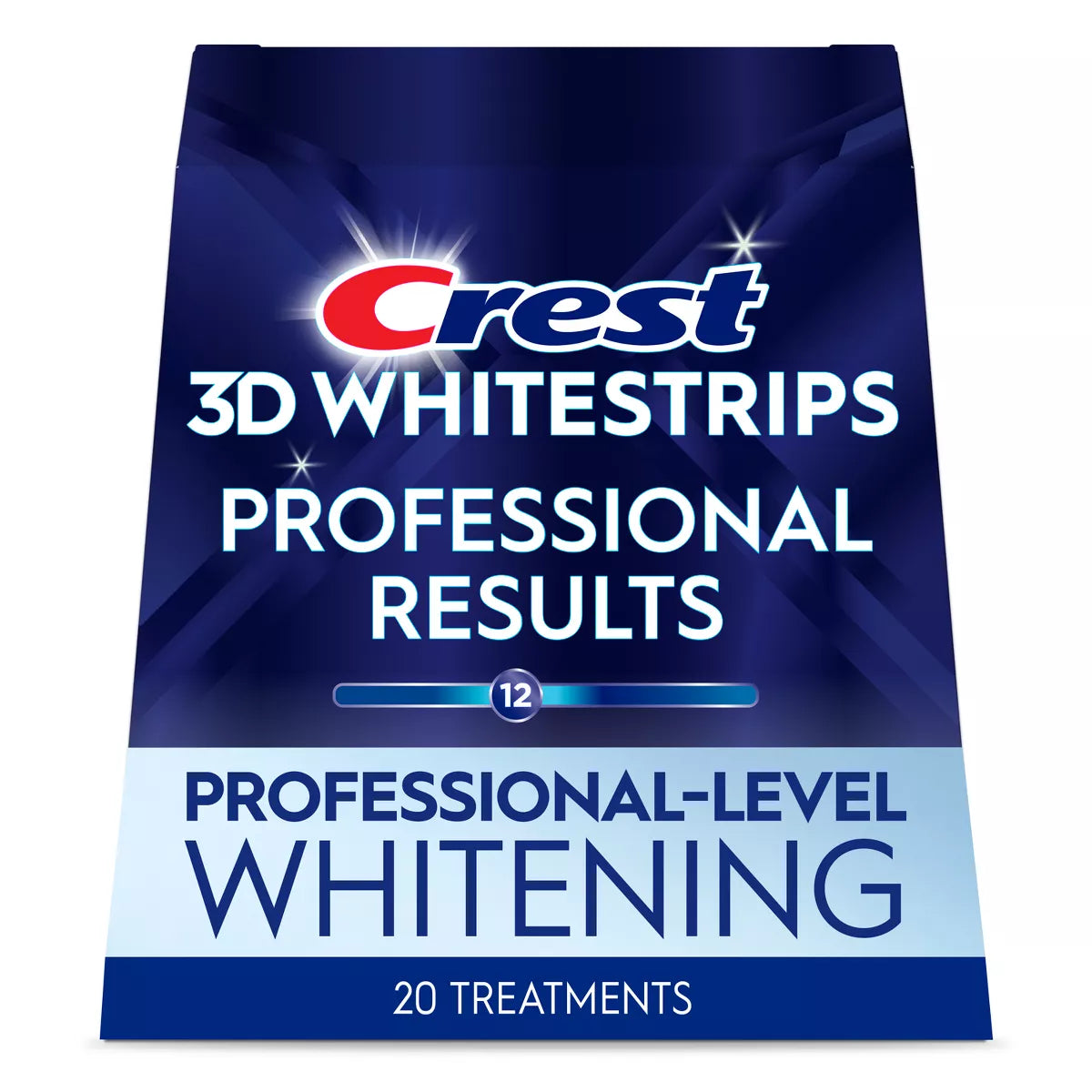Crest 3D Whitestrips Professional White Teeth Whitening Kit - 20 Treatments