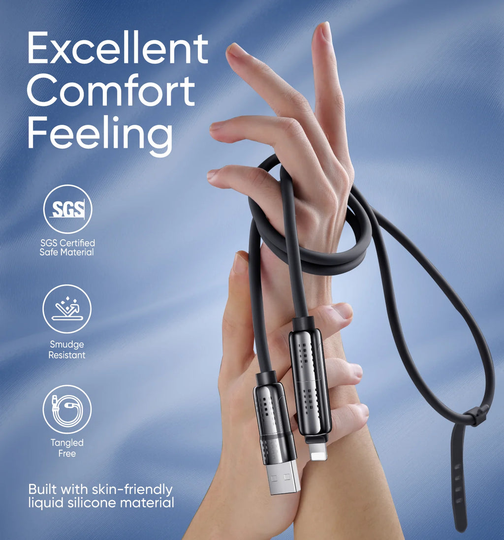 4-In-1 USB Charging Cable Mfish Fast Charging