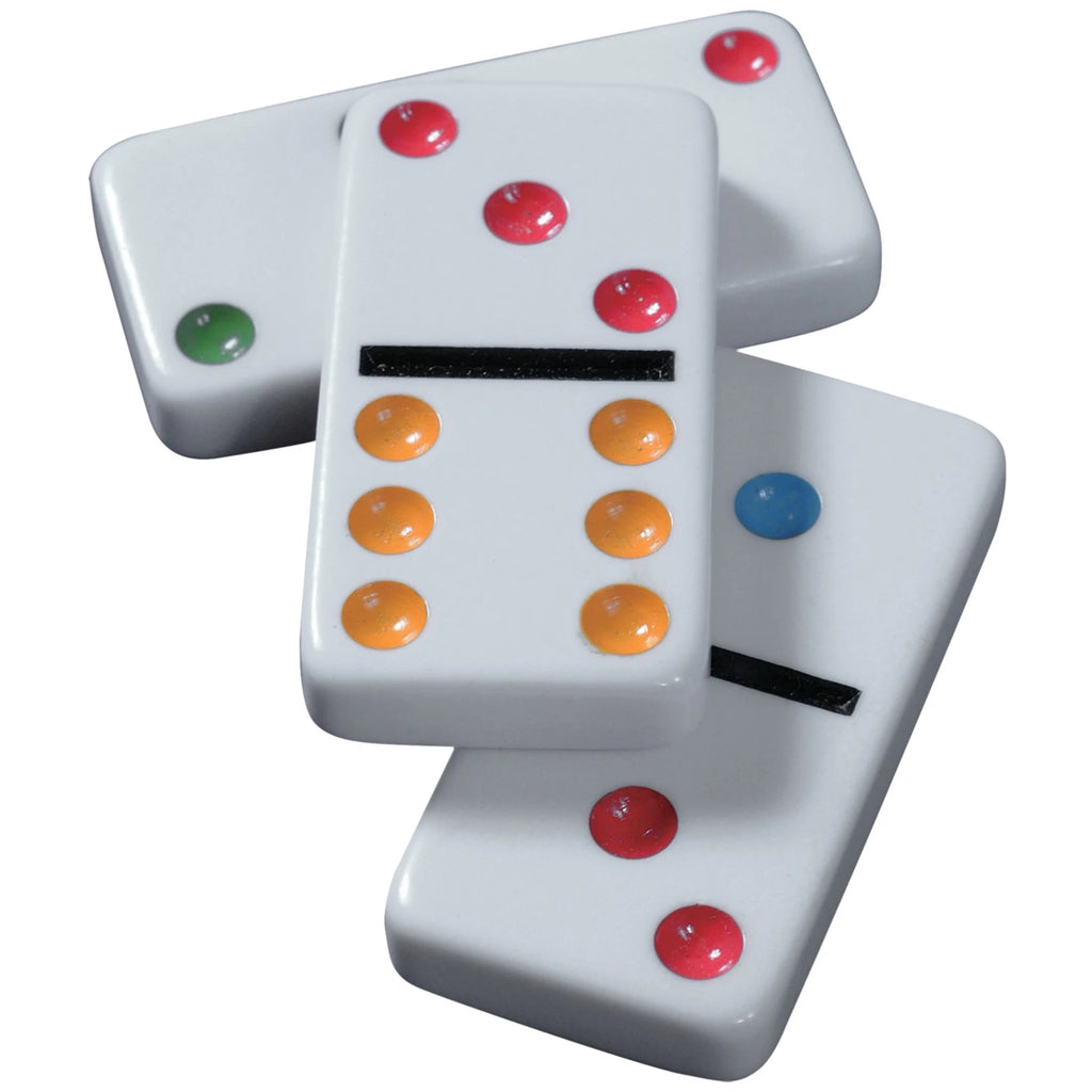 Spin Master Games, Double Six Dominoes Set in Storage Tin, for Ages 8+