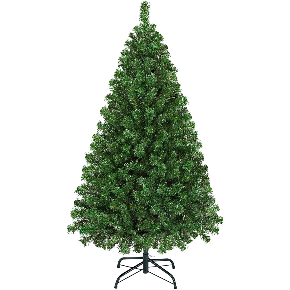9Ft Pre-Lit Christmas Tree with Warm Lights, Green