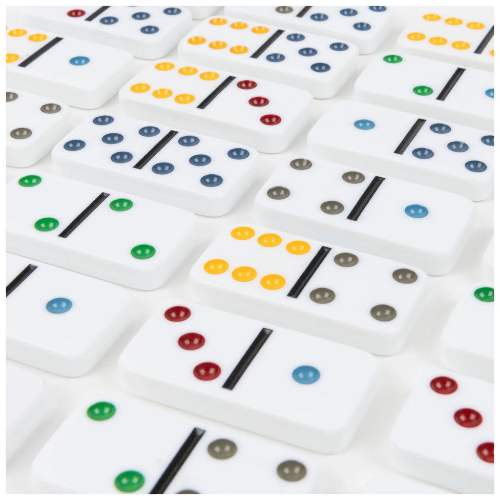 Spin Master Games, Double Six Dominoes Set in Storage Tin, for Ages 8+