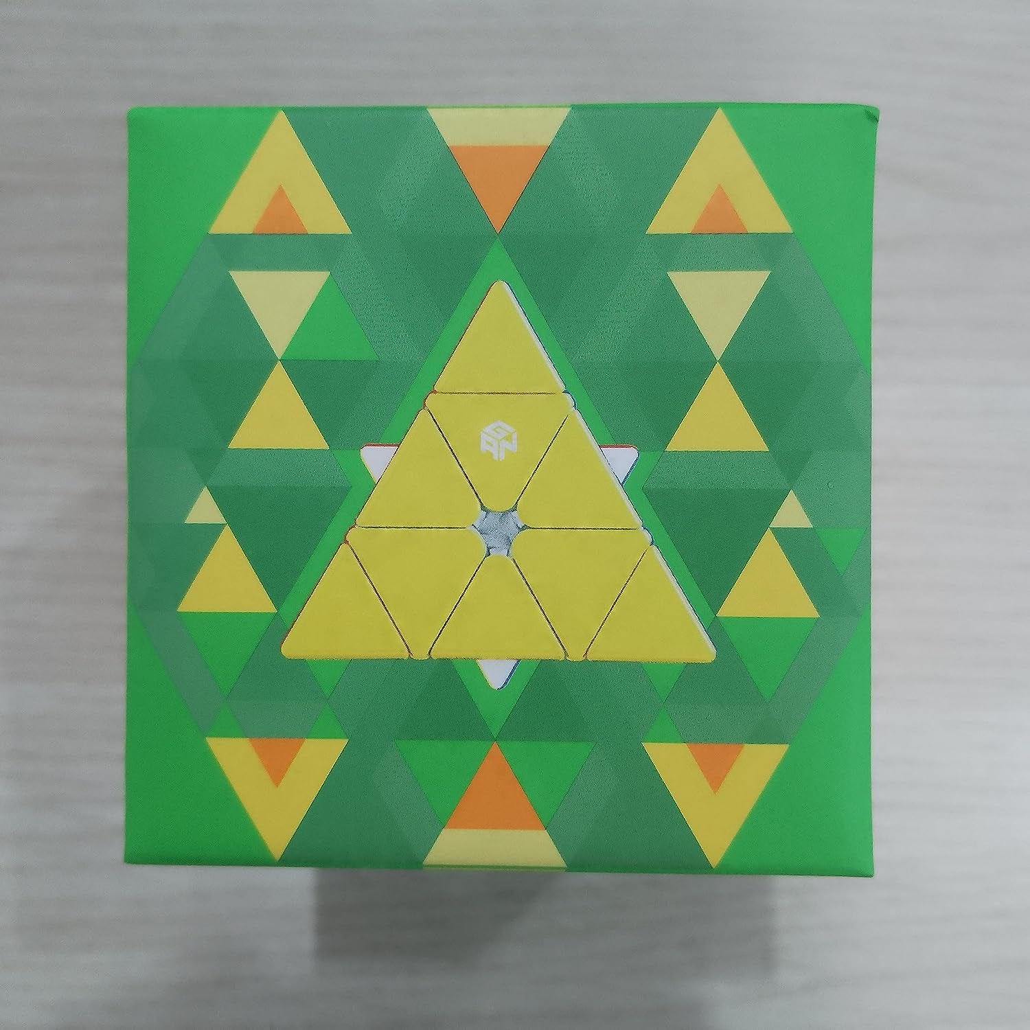 Pyraminx 60 Magnets, Speed Magnetic Pyramid Puzzle Stickerless Triangle Cube Ges+(Enhanced)