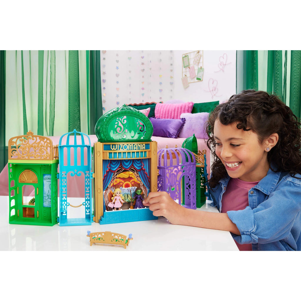 Universal Pictures’  Emerald City Small Doll Playset with 5 Play Spaces & 15 Accessories