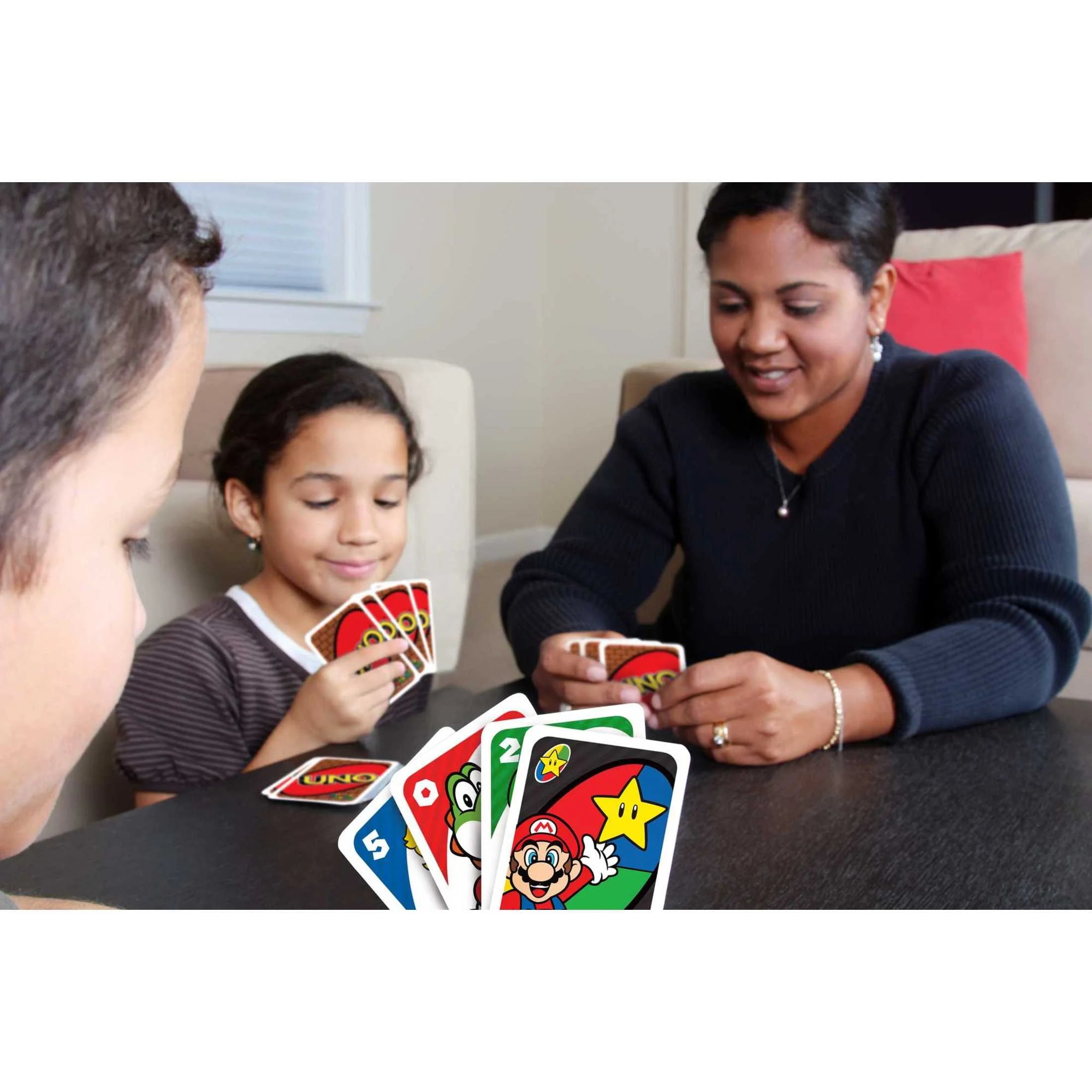 Super Mario Card Game for Kids & Family, 2-10 Players, Ages 7 Years & Older